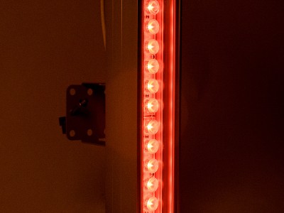 Архитектурный светильник "UL" красный NEWLED.UL.22.20x50.R.IP65